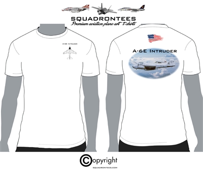 A-6E Intruder - Premium Plane Art T-Shirt D-4