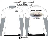 A-4F Skyhawk - Premium Plane Art Squadron T-Shirt