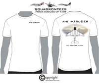 A-6 Intruder - Premium Plane Art Squadron T-Shirt D-5