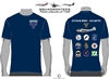 A-6 Intruder Attack Wing - Atlantic Squadron T-Shirt D6, USN Licensed T-Shirt