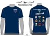 A-6 Intruder Pacific Wing - Atlantic Squadron T-Shirt D7, USN Licensed T-Shirt