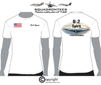 B-2 Spirit - Premium Plane Art Squadron T-Shirt