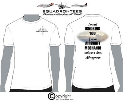 B-52 Stratofortress Aircraft Mechanic - Premium Plane Art Squadron T-Shirt