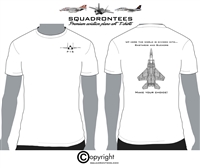 F-15 Bast... & Suck... - Premium Plane Art T-Shirt
