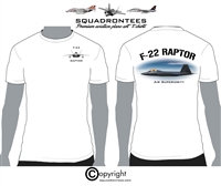 F-22 Raptor - Premium Plane Art T-Shirt