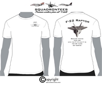F-22 Raptor Kicking.... - Premium Plane Art T-Shirt