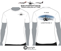 F-35A Lightning II - Premium Plane Art T-Shirt