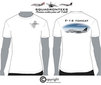 F-14 Tomcat - Premium Plane Art Squadron T-Shirt D-2