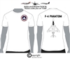 F-4 Phantom - Premium Plane Art Squadron T-Shirt D-2