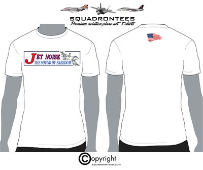Sound of Freedom - Premium Plane Art Squadron T-Shirt