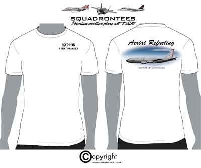 KC-135 Stratotanker - Premium Plane Art Squadron T-Shirt D-4