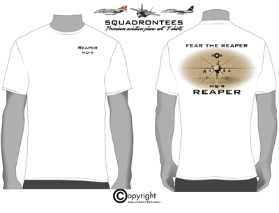 MQ-9 Reaper - Premium Plane Art Squadron T-Shirt