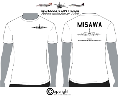 Misawa P-3 Orion - Premium Plane Art Squadron T-Shirt