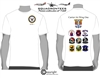 CVW-1 Logo Back Squadron T-Shirt D2 - USN Licensed Product