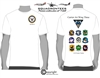 CVW-3 Battle Axe Logo Back Squadron T-Shirt D4 - USN Licensed Product