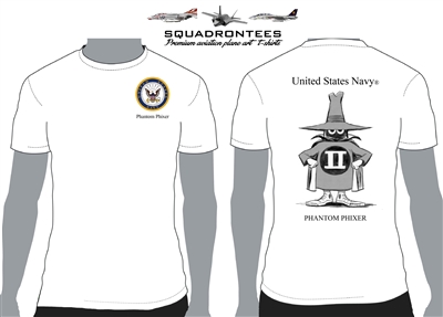 USN F-4 Phantom Phixer Squadron T-Shirt - USN Licensed Product