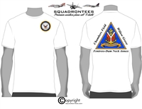 NAS Oceana Logo Back Squadron T-Shirt D2 - USN Licensed Product