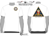 NAS Oceana Logo Back Squadron T-Shirt - USN Licensed Product
