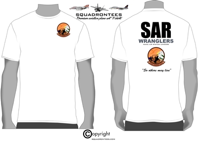 SAR Wranglers Squadron T-Shirt - USN Licensed Product