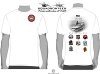 USS Coral Sea CV-43 Squadron T-Shirt - USN Licensed Product