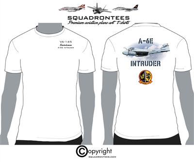 VA-145 Swordsmen A-6 Squadron T-Shirt - USN Licensed Product