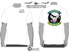 VA-185 Nighthawks Logo Back Squadron T-Shirt - USN Licensed Product