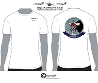 VA-37 The Bulls Logo Back Squadron T-Shirt - USN Licensed Product