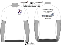 VA-82  Marauders A-7 Corsair II Squadron  T-Shirt - USN Licensed Product