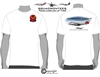 VAQ-129 Vikings EA-6B Prowler D2 Squadron T-Shirt - USN Licensed Product