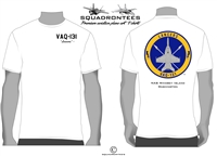 VAQ-131 Lancers Logo Back Squadron T-Shirt D3 - USN Licensed Product