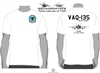 VAQ-135 Black Ravens EA-18G Growler Squadron T-Shirt - USN Licensed Product