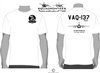 VAQ-137 Rooks EA-6B Prowler Squadron T-Shirt D2 - USN Licensed Product