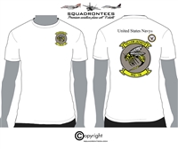 VAQ-138 Yellow Jackets Logo Back Squadron T-Shirt- USN Licensed Product