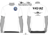 VAQ-142 Grey Wolves EA-18G Growler Squadron T-Shirt - USN Licensed Product