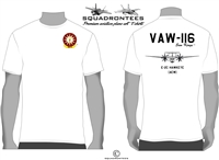 VAW-116 Sun Kings E-2C Squadron T-Shirt - USN Licensed Product