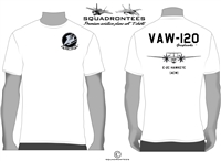 VAW-120 Grey Hawks E-2C Squadron T-Shirt - USN Licensed Product