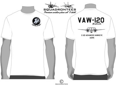 VAW-120 Grey Hawks E-2D Squadron T-Shirt - USN Licensed Product