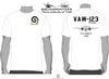 VAW-123 Screwtops E-2C Squadron T-Shirt - USN Licensed Product