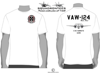 VAW-124 Bear Aces E-2C Squadron T-Shirt - USN Licensed Product