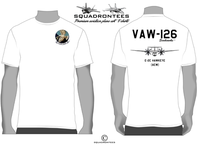 VAW-126 Seahawks E-2C Squadron T-Shirt - USN Licensed Product