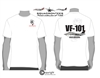VF-101 Grim Reapers F-14 Tomcat Squadron T-Shirt D2 - USN Licensed Product