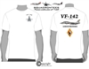 VF-142 Ghostriders F-14 Tomcat Squadron T-Shirt D3 - USN Licensed Product