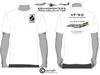 VF-92 Silver Kings F-4 Phantom Squadron T-Shirt D3 - USN Licensed Product