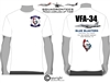 VFA-34 F/A-18 Squadron T-Shirt D5, USN Licensed Product