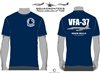 VFA-37 Ragin Bulls F/A-18E Squadron T-Shirt D3, USN Licensed Product