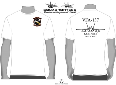 VFA-137 Kestrels F/A-18 Squadron T-Shirt D2 - USN Licensed Product