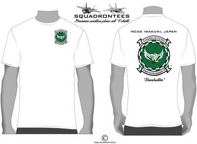 VFA-195 Dambusters Logo Back Squadron T-Shirt - USN Licensed Product