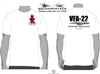 VFA-22 Fighting Redcocks F/A-18 Squadron T-Shirt D3 - USN Licensed Product