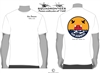 VFC-111 Sun Downers Logo Back Squadron T-Shirt - USN Licensed Product