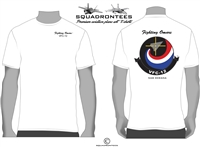 VFC-12 Fighting Omars Logo Back Squadron T-Shirt D2 - USN Licensed Product